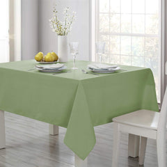 Eterish Rectangle Tablecloth, Sage Green Table Cloth in Washable Polyester, Stain Resistant Wrinkle Free Spill-Proof Tablecloth for Dinner Party Restaurant, 60 x 84 inch