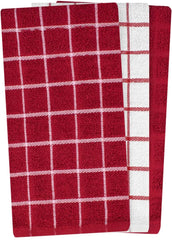 Ritz 100% Cotton Terry Kitchen Dish Towels, Highly Absorbent, 25” x 15”, 3-Pack