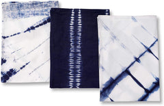 Dish Towels, 18 X 26 Inches Set of 3 Blue and white