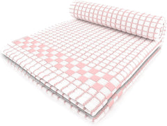 Pink and White Dish Towels