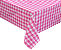 Black and White Plaid Tablecloth | Small Check Tablecloths