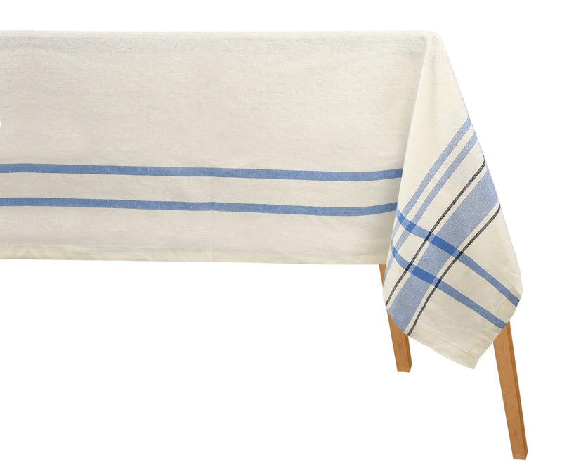 Striped Tablecloth Rectangle - Blue