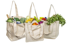 Canvas Grocery Tote Bags