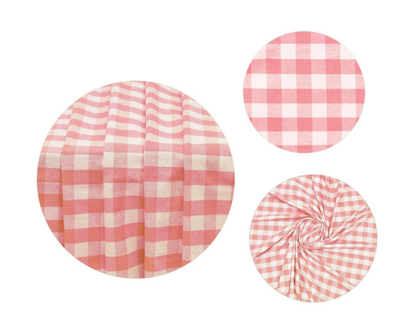 Black and White Plaid Tablecloth | Small Check Tablecloths